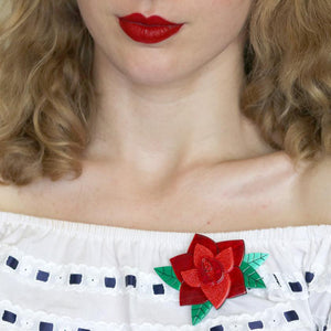 Erstwilder Rosa Espanola Brooch BH6822-1040