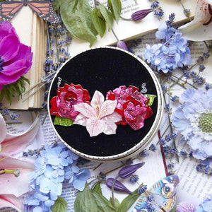 Erstwilder Tickled Pink Flower Necklace (Large) N6802-1020