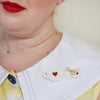 Erstwilder Rosy Lee Brooch BH6033-8010