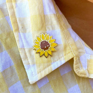 Erstwilder Salubrious Sunflower Enamel Pin EP0002-6090