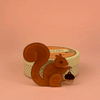 Erstwilder The Satisfied Squirrel Brooch BH4047-9000