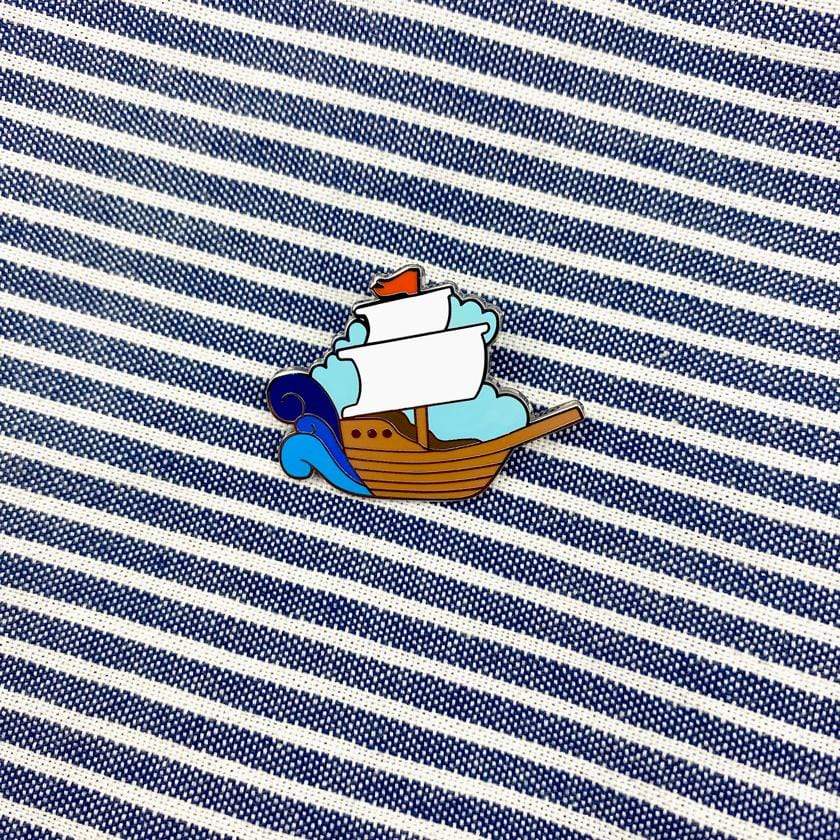 Erstwilder Seafarer Enamel Pin EP0097-9030