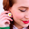 She Loves Me Daisy Drop Earrings