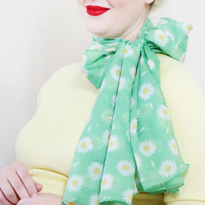 Erstwilder She Loves Me Daisy Large Neck Scarf SC1010-4080