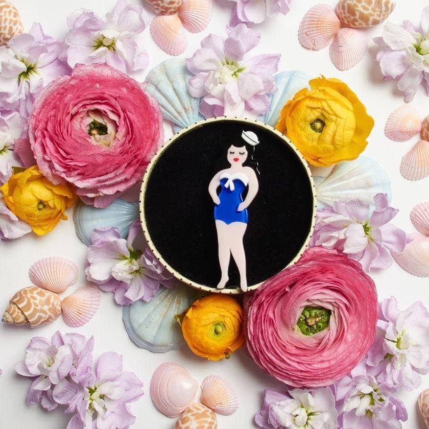 Erstwilder She Sells Sea Shells Brooch BH6641-3080