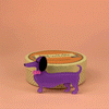 Spiffy the Sausage Dog Brooch