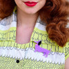 Spiffy the Sausage Dog Brooch