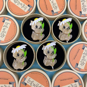 Erstwilder Spring Kitten Brooch BH7000-6080