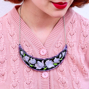 Erstwilder Steel Magnolias Necklace N7029-5051