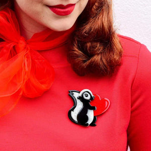 Erstwilder Stinkin' Cute Brooch BH6987-7010