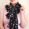 Studious Snow Owl Large Neck Scarf