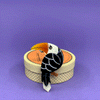 Terence the Toucan Brooch