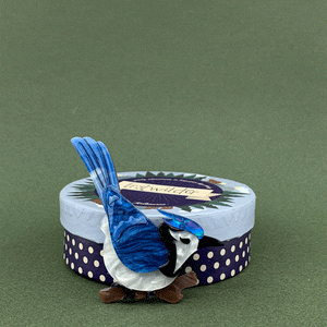 Erstwilder The Blue Jay Way Brooch BH7085-3180