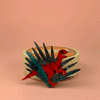 The Lone Raptor Brooch