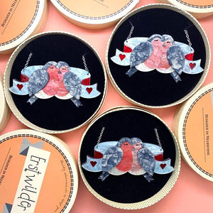 Erstwilder The Lovebirds Necklace N6938-7120