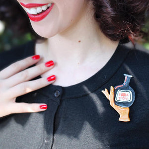 Erstwilder What's Your Poison? Brooch BH6908-6170