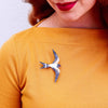 Erstwilder Wind Rider Brooch BH7051-8070