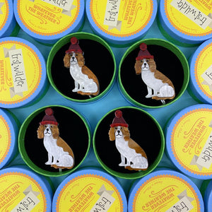 Erstwilder Wintertime Walkies Brooch BH7055-8090