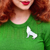 Wolfpack of One Brooch