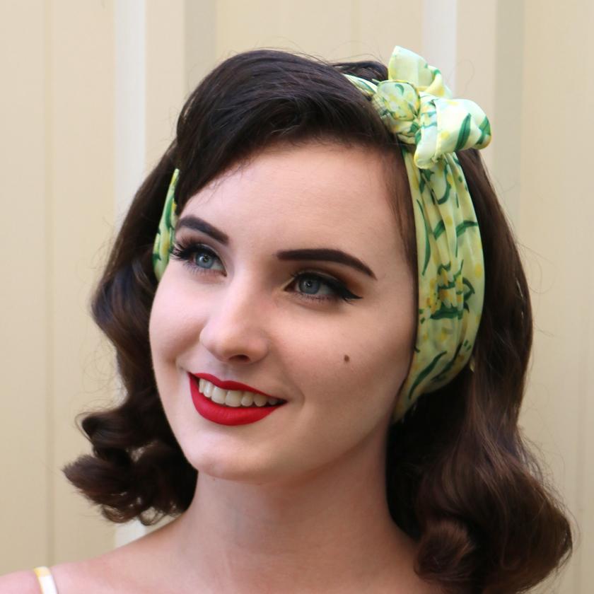 Erstwilder Woven Wattle Head Scarf SC0030-6040