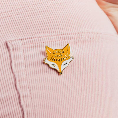 Erstwilder Zero Fox Given Enamel Pin EP0126-6280