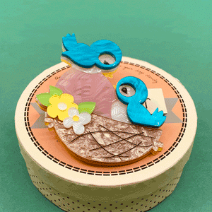 Erstwilder Young Love Brooch BH7006-3020