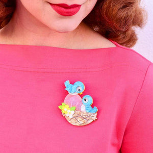 Erstwilder Young Love Brooch BH7006-3020