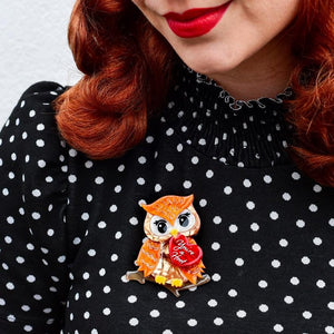 Erstwilder You're a Hoot Brooch BH6997-9010