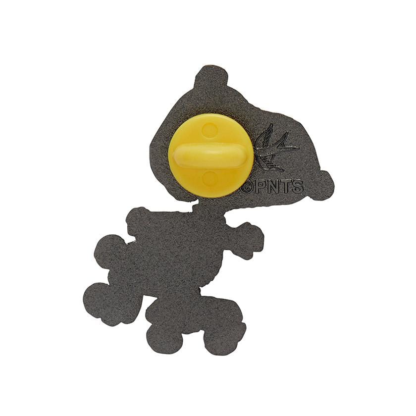 Snoopy On Skates Enamel Pin – Erstwilder