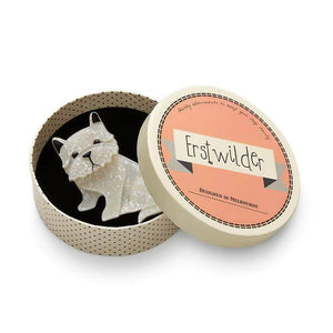 Erstwilder Winston the Westie Brooch BH5004-8400