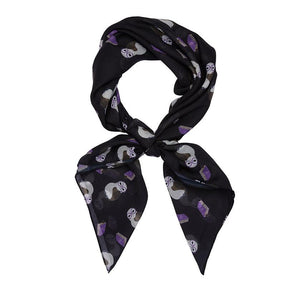 Erstwilder Studious Snow Owl Head Scarf SC0023-7050