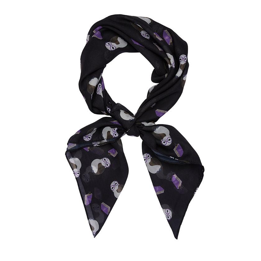 Erstwilder Studious Snow Owl Head Scarf SC0023-7050