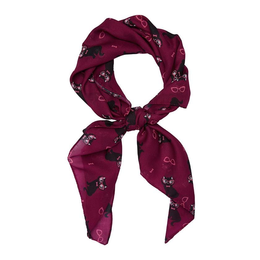 Erstwilder Elissa the Indie Cat Head Scarf SC0018-2370