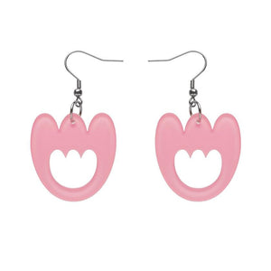 Erstwilder Essentials Tulip Bubble Resin Drop Earrings - Pink EE1015-BU2000