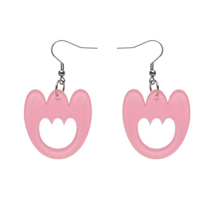 Erstwilder Essentials Tulip Bubble Resin Drop Earrings - Pink EE1015-BU2000
