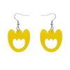 Erstwilder Essentials Tulip Bubble Resin Drop Earrings - Yellow EE1015-BU6000