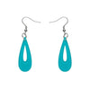 Erstwilder Essentials Rain Drop Bubble Resin Drop Earrings - Teal EE1016-BU4400