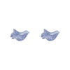 Erstwilder Essentials Bird Ripple Resin Stud Earrings - Blue EE0015-R3000