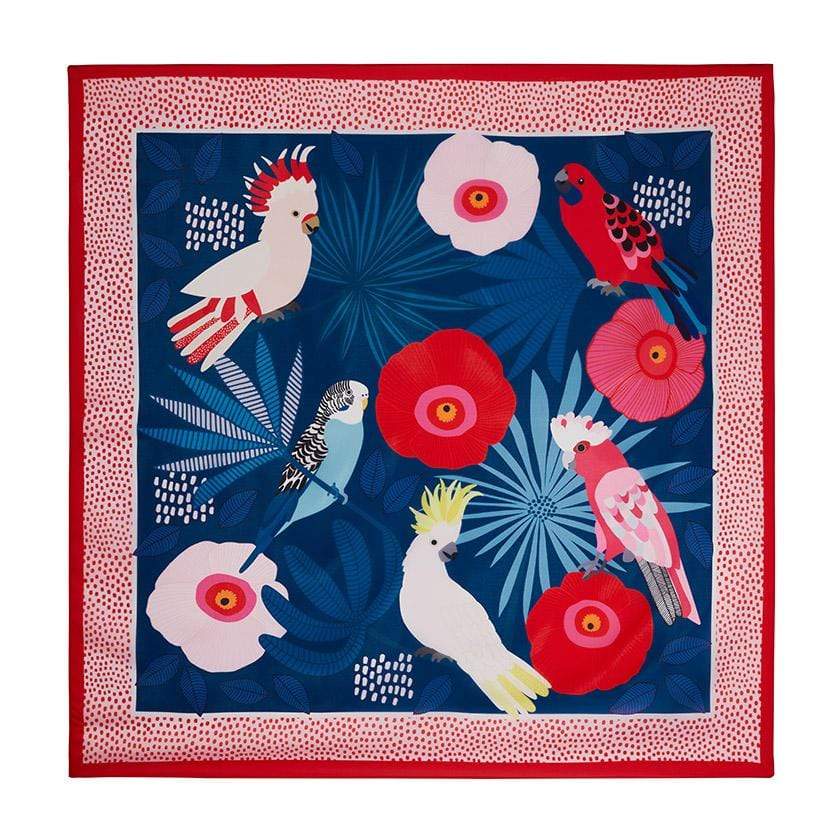 Erstwilder Bird Flock Square Scarf SC0062-3001