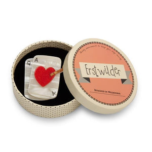 Erstwilder Ace's High Brooch BH6608-8010