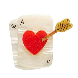 Erstwilder Ace's High Brooch BH6608-8010