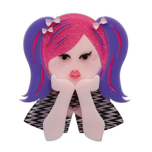 Erstwilder Bubblegum Pop Princess Brooch BH6541-2050