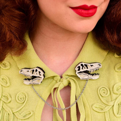 Erstwilder - Dinosauria_A Bad to the Bone Cardigan Clips BH7234-8470