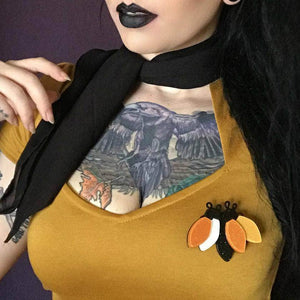 Erstwilder Fright of the World Lights Brooch BH6747-0200