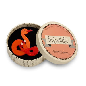 Erstwilder Jake the Snake Brooch BH6600-6100
