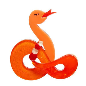 Erstwilder Jake the Snake Brooch BH6600-6100
