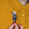 Erstwilder Gumtree Royalty Brooch BH7268-0200