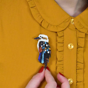 Erstwilder Gumtree Royalty Brooch BH7268-0200