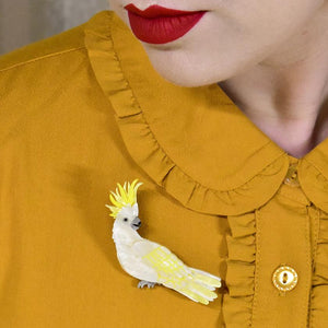 Erstwilder Hello Cocky Brooch BH7261-8060