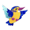 Khary of the Kalahary Kingfisher Brooch